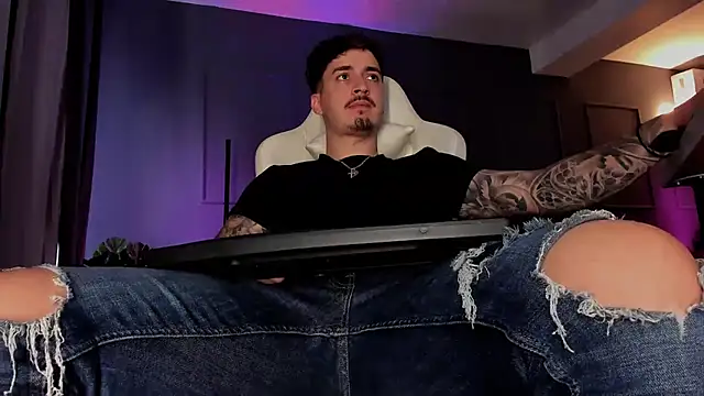 Show de uptomatty na webcam