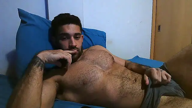 Show de macho_fit na webcam