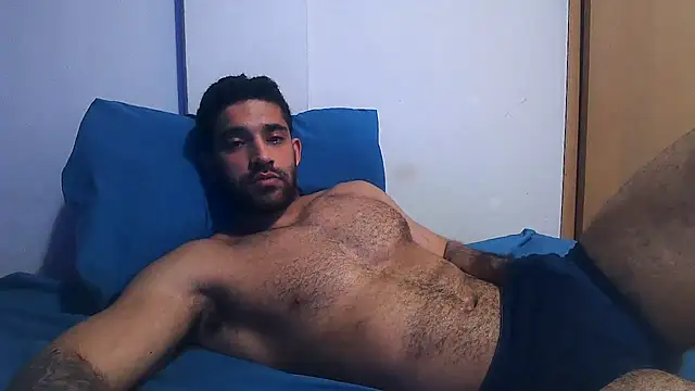 Show de macho_fit na webcam