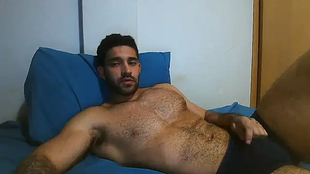 Show de macho_fit na webcam