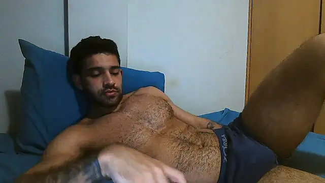 Show de macho_fit na webcam