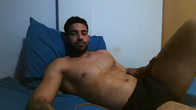 Show de macho_fit na webcam