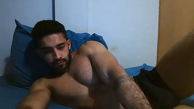 Show de macho_fit na webcam