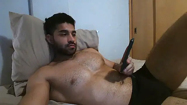 Show de macho_fit na webcam