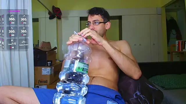 Show de HungEddy na webcam