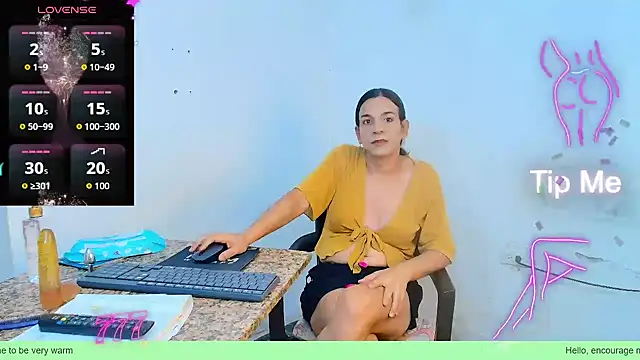 Show de Oh_Tique na webcam