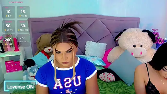 Pokazy przed kamerką – party_duo_trans