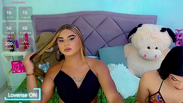 party_duo_trans: διαδικτυακό σόου στην κάμερα