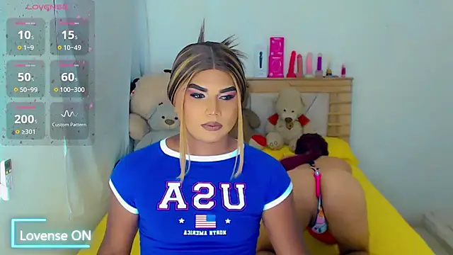 party_duo_trans: διαδικτυακό σόου στην κάμερα