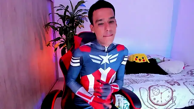 Show de Damianwhite na webcam