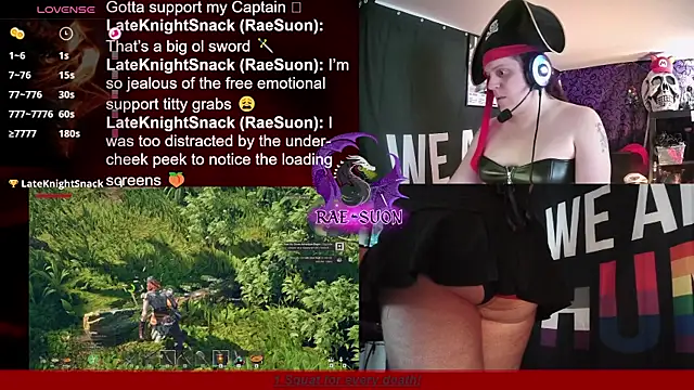 Rae-Suon webcam show