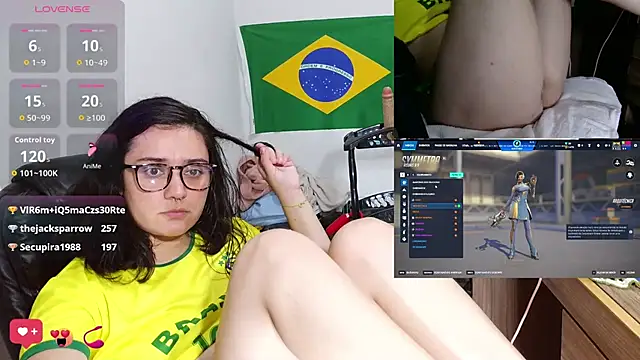 Show de webcam de sobresalinaa