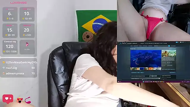 Show de webcam de sobresalinaa