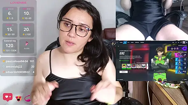 Show de sobresalinaa na webcam