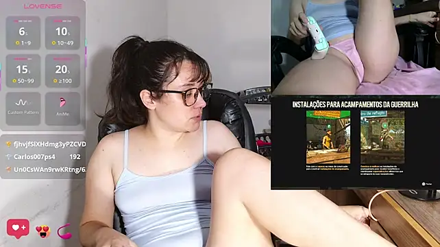 Show de sobresalinaa na webcam
