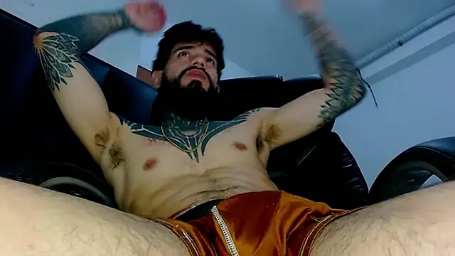 BlackTattooKing 网络视讯表演