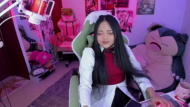 Show de anyburkee na webcam