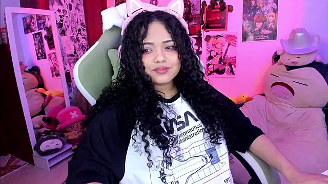 Show de anyburkee na webcam