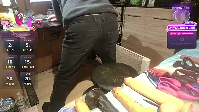 Show de misteryman1956 na webcam