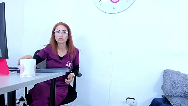 Show de emagarcia na webcam