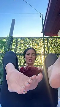 FeetVibe Pertunjukan Webcam