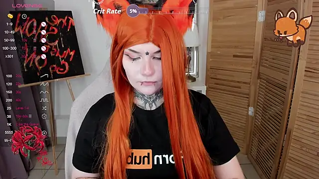 Show de mekurisu na webcam