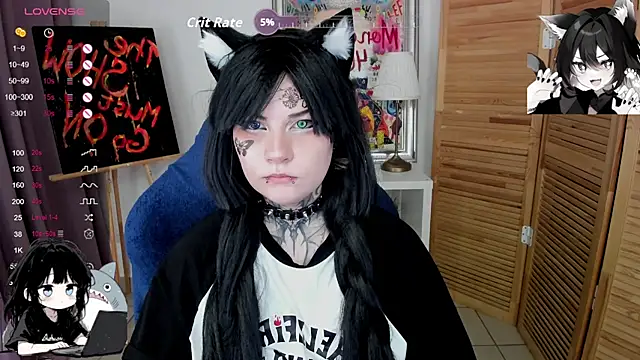 mekurisu Шоу с уебкамера