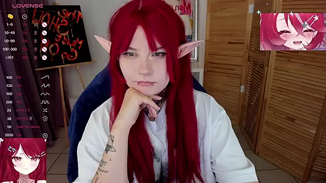 mekurisu élő XXX-chatje