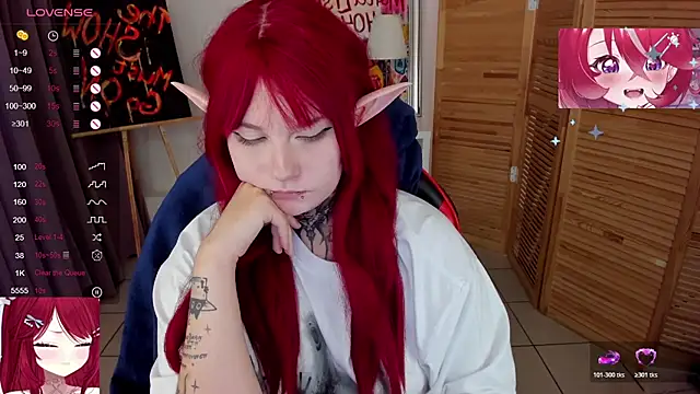mekurisu webcam show