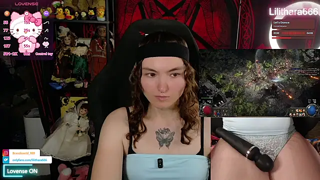 Show de webcam de Lilithara666