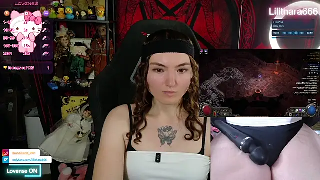 Lilithara666 웹캠 쇼