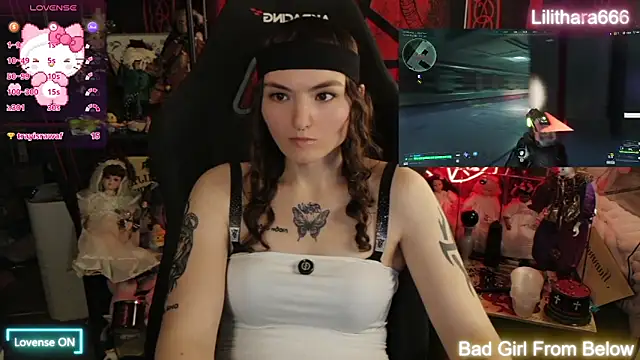 Lilithara666 webkamerás műsora