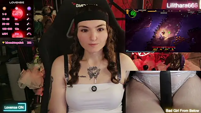 הופעת וובקאם של Lilithara666