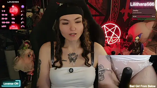 Show Webcam de Lilithara666