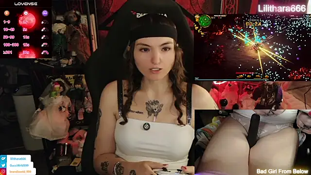 Show Webcam de Lilithara666
