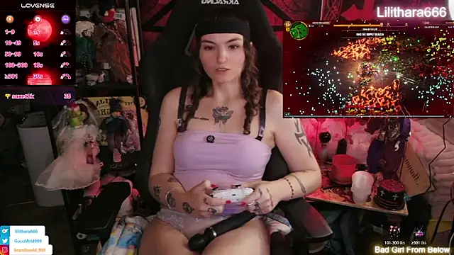 Lilithara666 Show in webcam