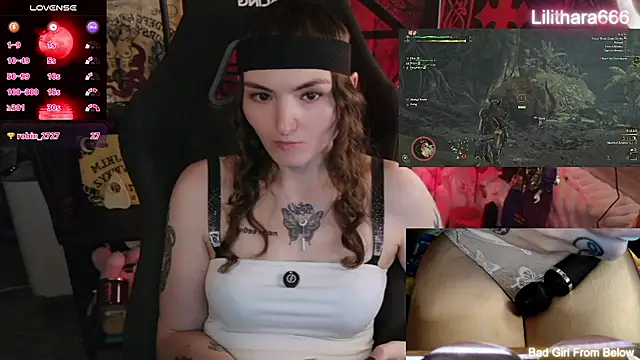 Show de Lilithara666 na webcam