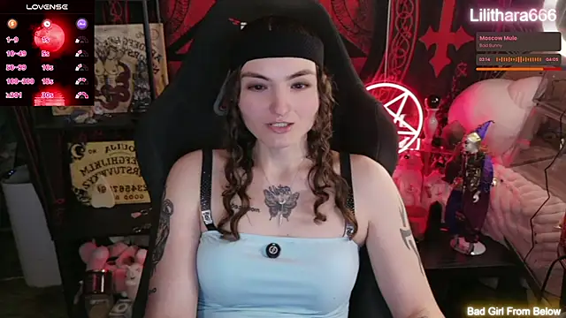 Show webcam de Lilithara666