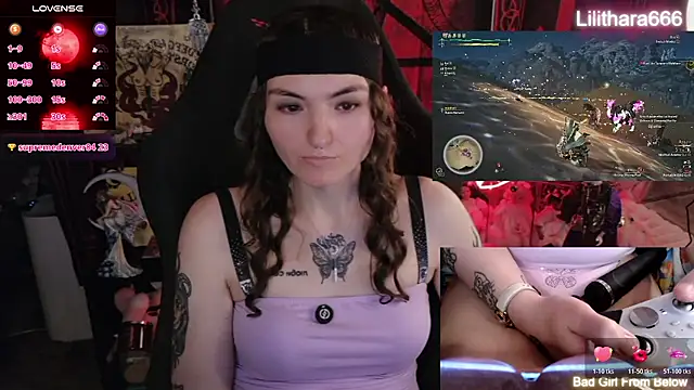 Lilithara666 웹캠 쇼