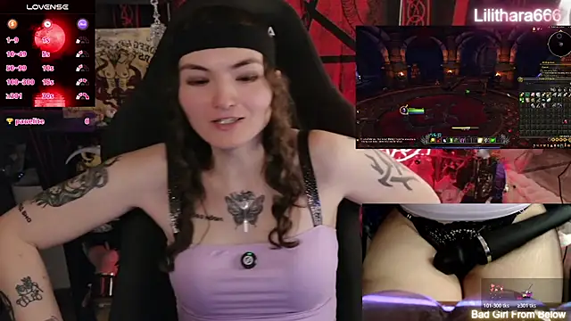 Lilithara666: вебкам-шоу