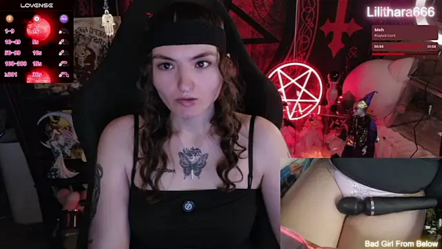 הופעת וובקאם של Lilithara666