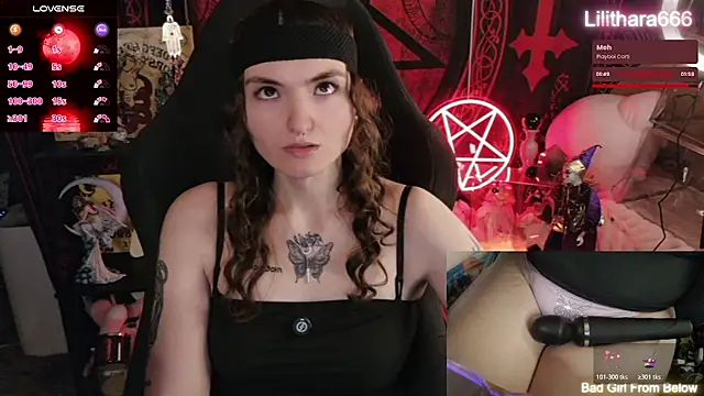 Pokazy przed kamerką – Lilithara666