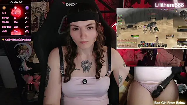 Show Webcam de Lilithara666