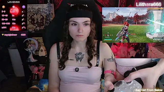 Show Webcam de Lilithara666