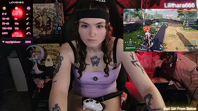 הופעת וובקאם של Lilithara666