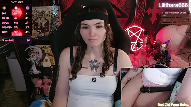 Show webcam de Lilithara666