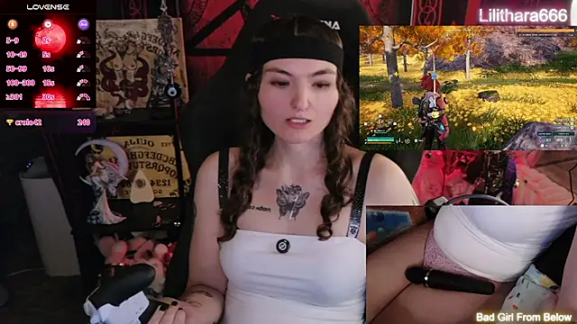 Show Webcam de Lilithara666