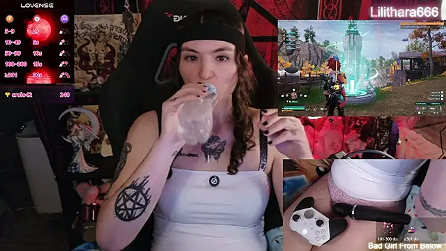 Show webcam de Lilithara666
