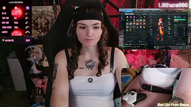 Show Webcam de Lilithara666