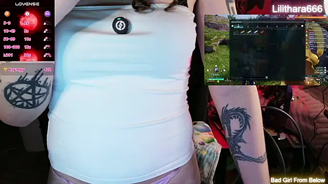 Show Webcam de Lilithara666